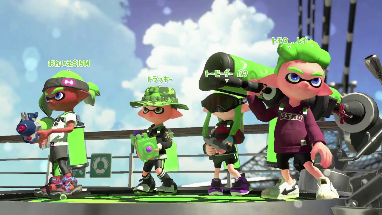 【スプラトゥーン2/さー】ガチアサリS+1 モンガラキャンプ場 マンタマリア号