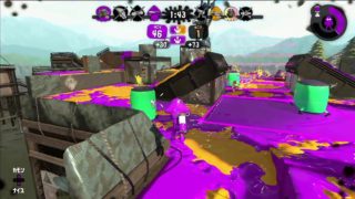 【スプラトゥーン2】ガチエリア ショッツル鉱山 N-ZAP85【X2240 WIN】