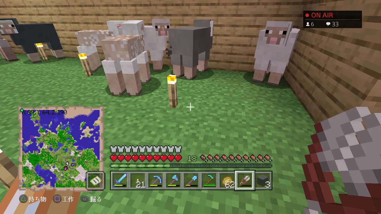 PS4　マインクラフト　20