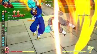 [DBFZ]始めて2日目　コンボ教えて(^o^)