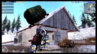 PUBG モバイル 実況プレイ #72 フレアが屋根の上に