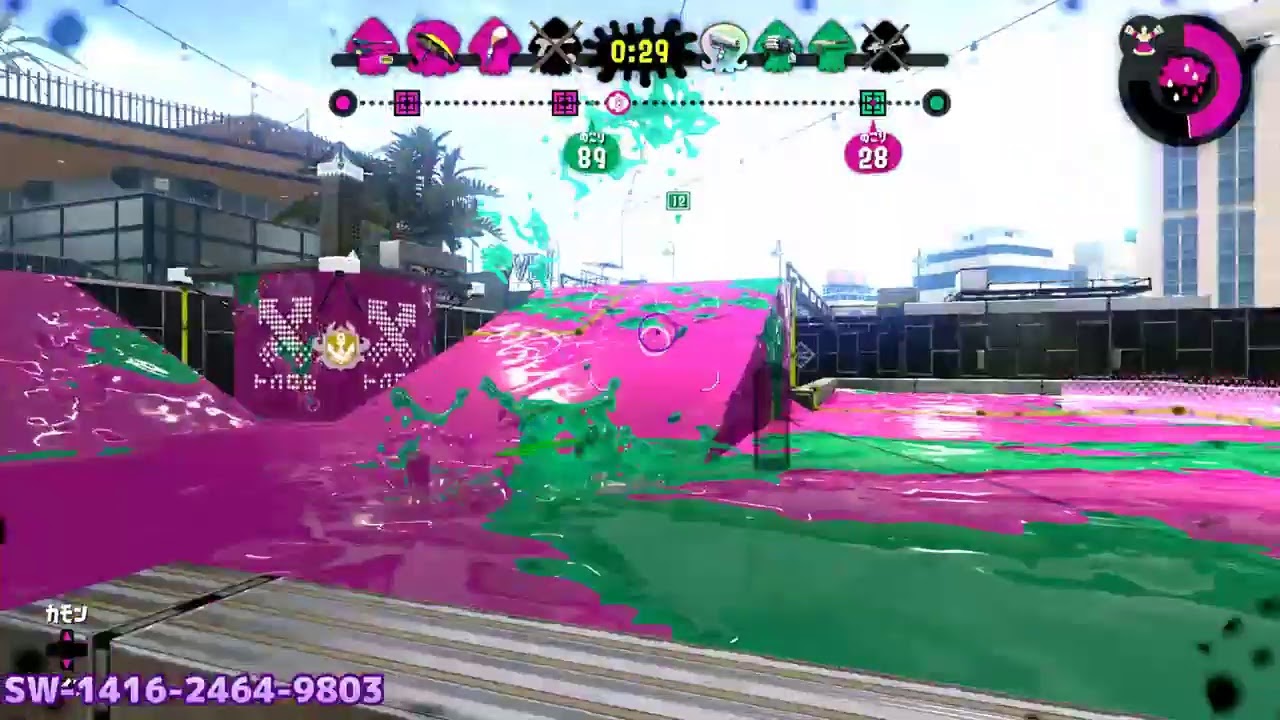 【スプラトゥーン2】え!!腕前Bのもぎなすがガチマを!? #44