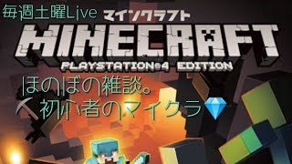 #2【マインクラフト】～毎週土曜LIVE～初心者のほのぼの雑談マイクラ。