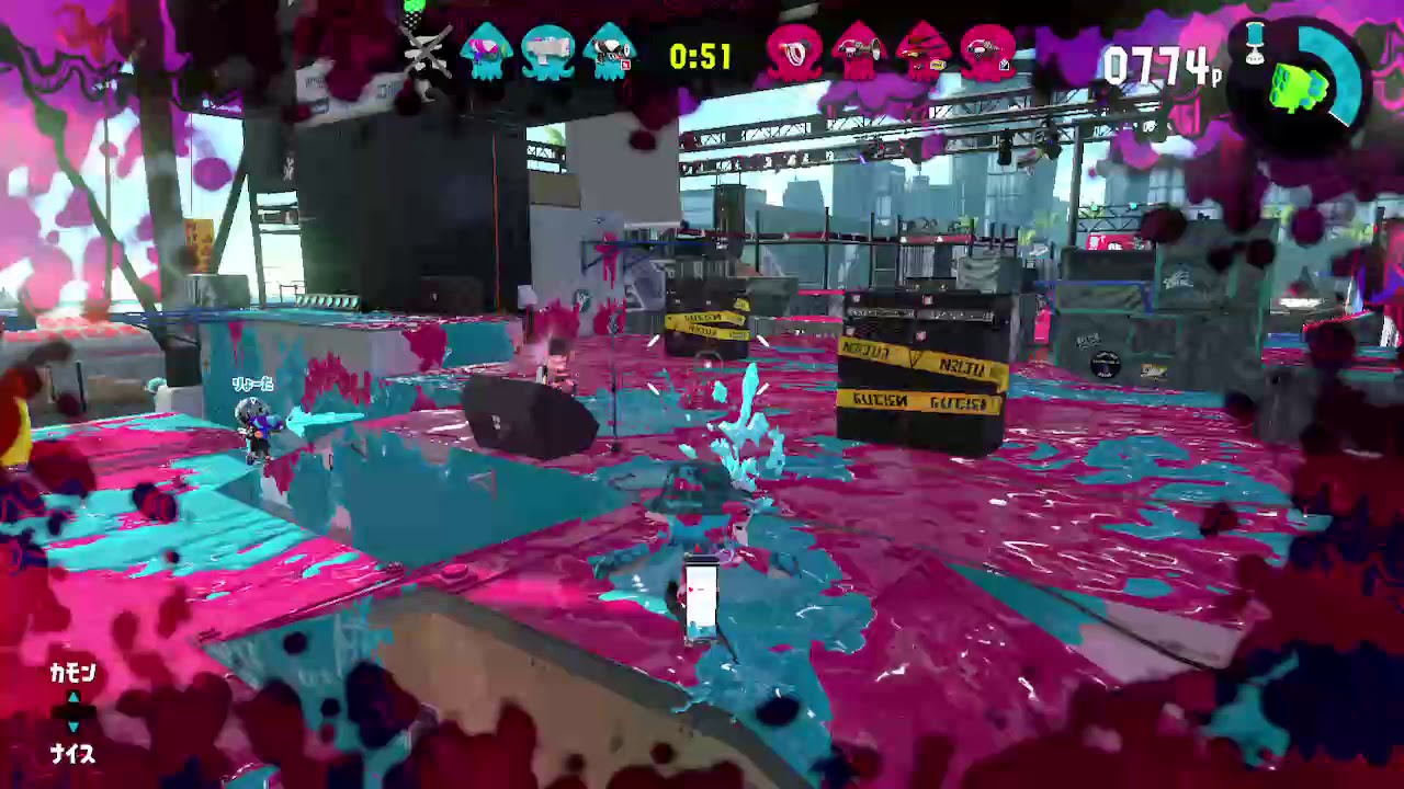 連続でキルできた瞬間3 スプラトゥーン2