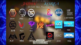 【JAPAN VS KOREA SCRIM】 FPP Day3 日韓スクリム 神視点実況配信 【PUBGモバイル】