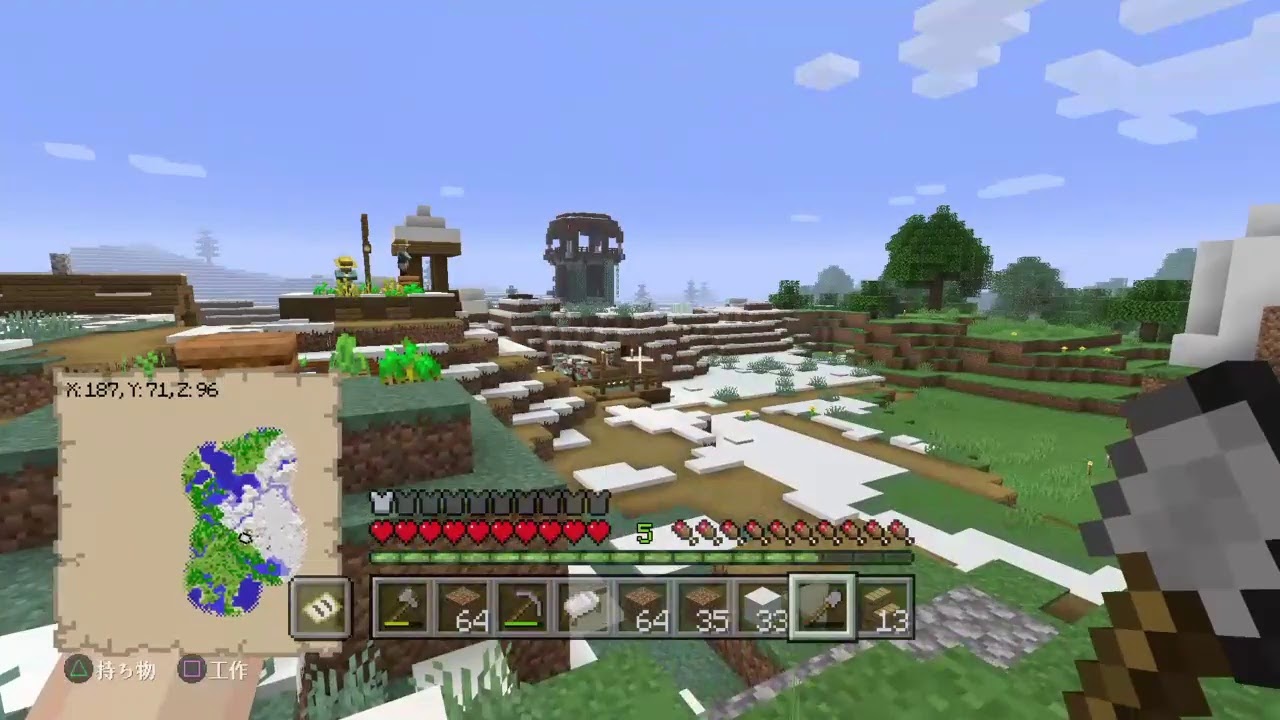 マインクラフトの音で寝落ち用もちもち