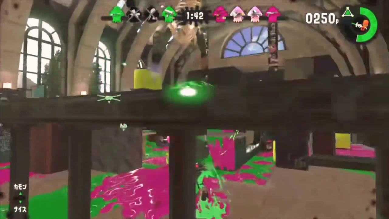 【スプラトゥーン2】チャージャーキル集  命に嫌われている。 100キル越え‼︎ ドラッグショットも！