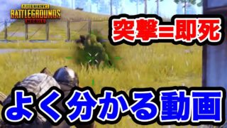 【PUBG MOBILE】『突撃すると即死』がよくわかる動画【ソロ実況#1】