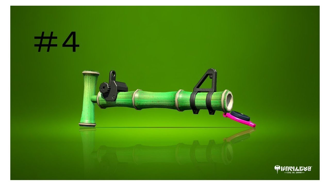 X帯　１４式竹筒銃・甲#４　【スプラトゥーン２】オートロ・ガンガセ