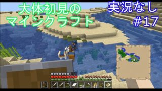 大体初見のマインクラフト #17　【実況なし】