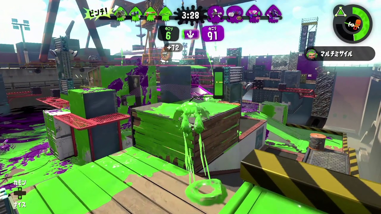 Sns#6【TPS】ボチの自由気ままに「スプラトゥーン2」【BOCHI】