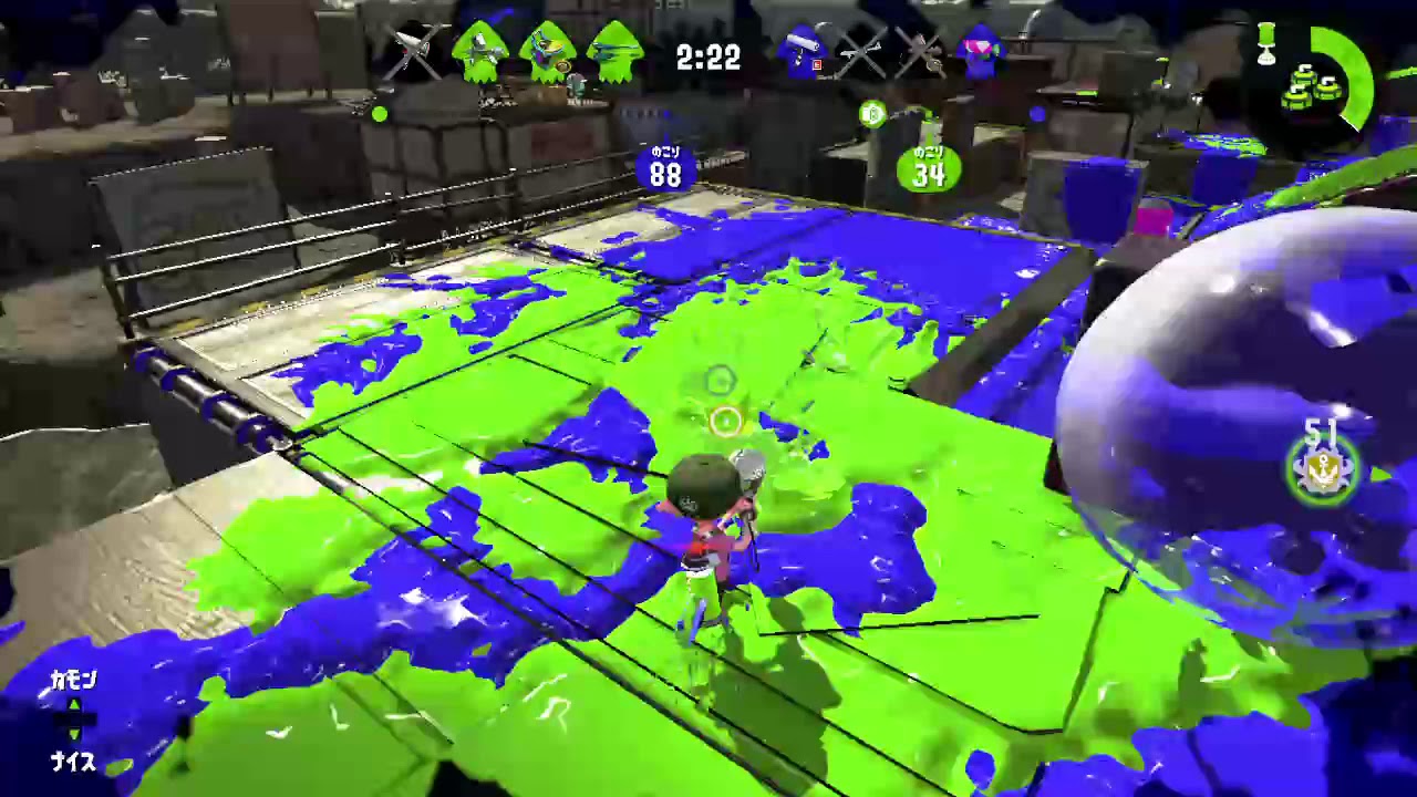 #ガチホコ #スプラトゥーン2 #NintendoSwitch #ノックアウト #カウントリード #Splatoon #任天堂