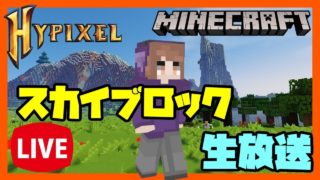 【マインクラフト】助言を頼む...ハイピクセル【スカイブロック】