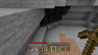 [PS4版][マインクラフト]死んだらゼロから！！地下の秘密基地作り　其の一