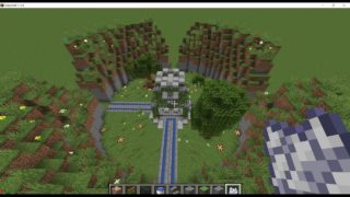 【マインクラフト】ミニゲームワールドづくり ～ロビーの建築編～Part.3