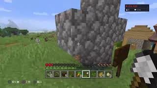 #1【Minecraft(マインクラフト)】娘ちゃんのこっとの村探し