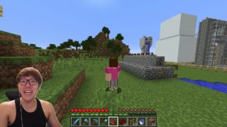 【マインクラフト】初めてのTNTキャノンで大惨事…【ヒカキンのマイクラ実況 Part186】【ヒカクラ】