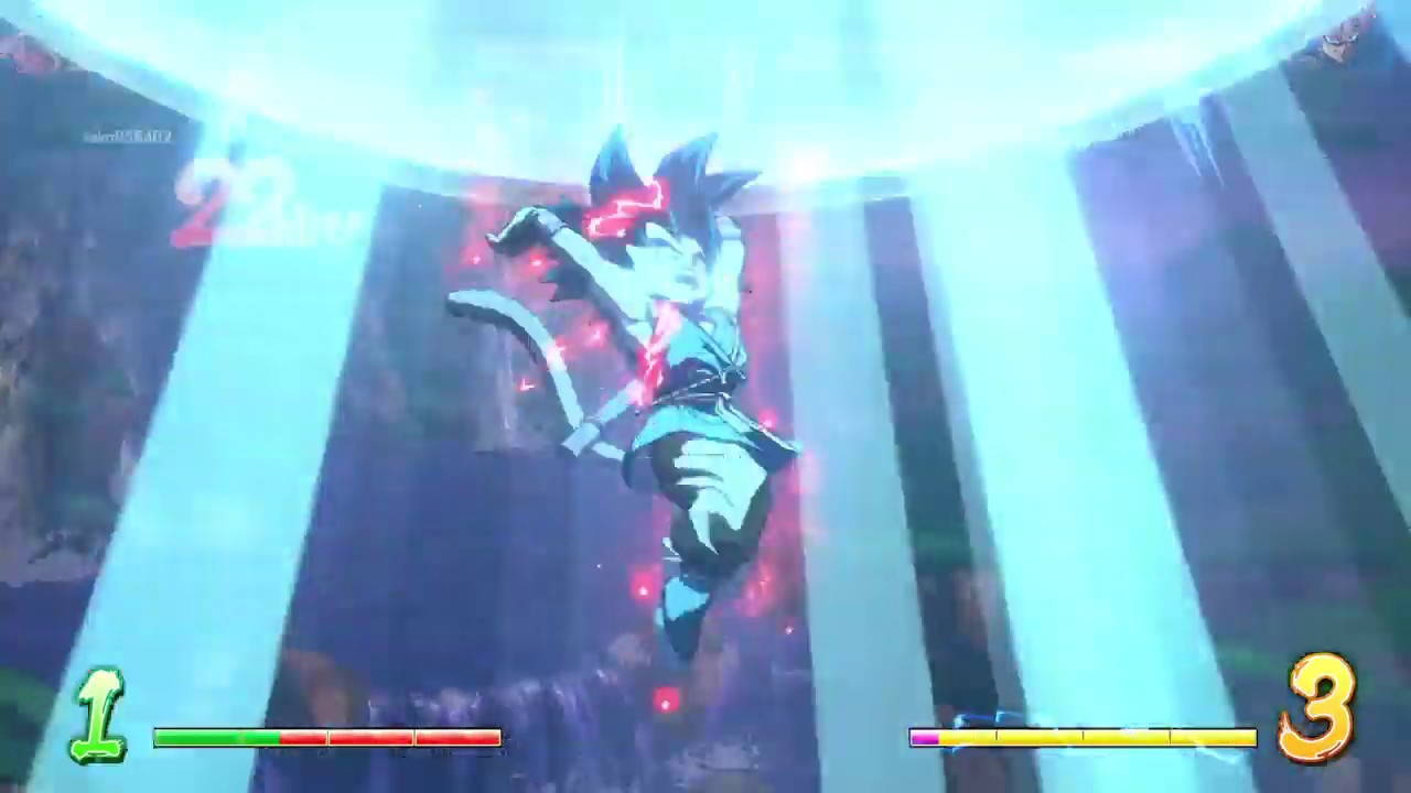 ドラゴンボール ファイターズ　世界１位悟空GTｖｓブロリー　宇宙元気玉コンボが高火力すぎる