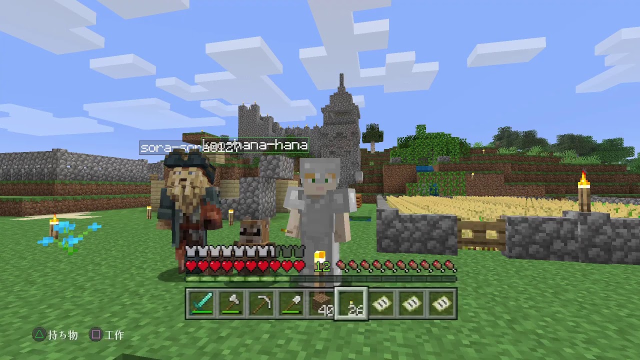 マインクラフト　　PS4版