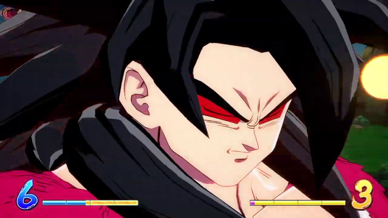 ドラゴンボール ファイターズ　世界１位ベジット　悟空GTでスーパーサイヤ人４コンボ