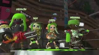 スプラトゥーン２　ガチエリア　ウデマエX