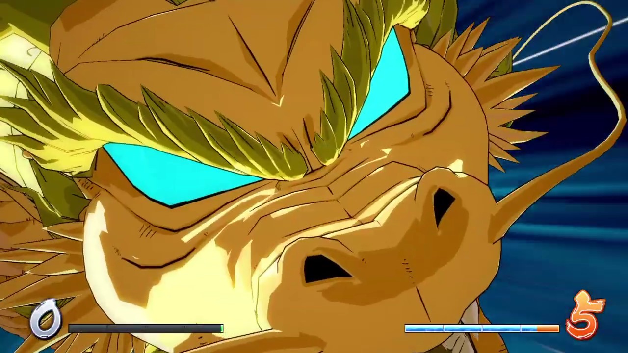 ドラゴンボール ファイターズ　世界１位悟空GTｖｓ互角悟空GT　元気玉と龍拳爆発を使い分ける