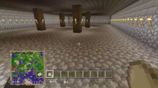 ［マインクラフト］自分が作ったワールドを散歩する［実況］