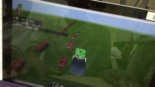 マインクラフト　数を増やしながら並べる