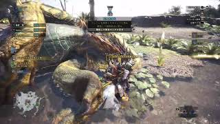 モンスターハンターワールド参加型　初見さん大歓迎　渾身珠でるまでおわれません?