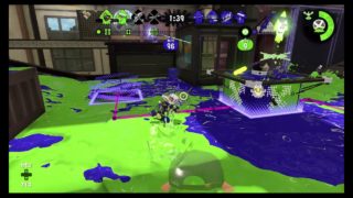 【スプラトゥーン2】: 味方が強いとひたすら地面を塗るだけですね　バケツでX目指す　ヤグラ【ウデマエS＋6】