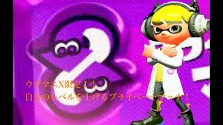 スプラトゥーン２　ウデマエ別プライベートマッチ　初見さん大歓迎！Xの試合を見たい方参加したい方もお気軽に