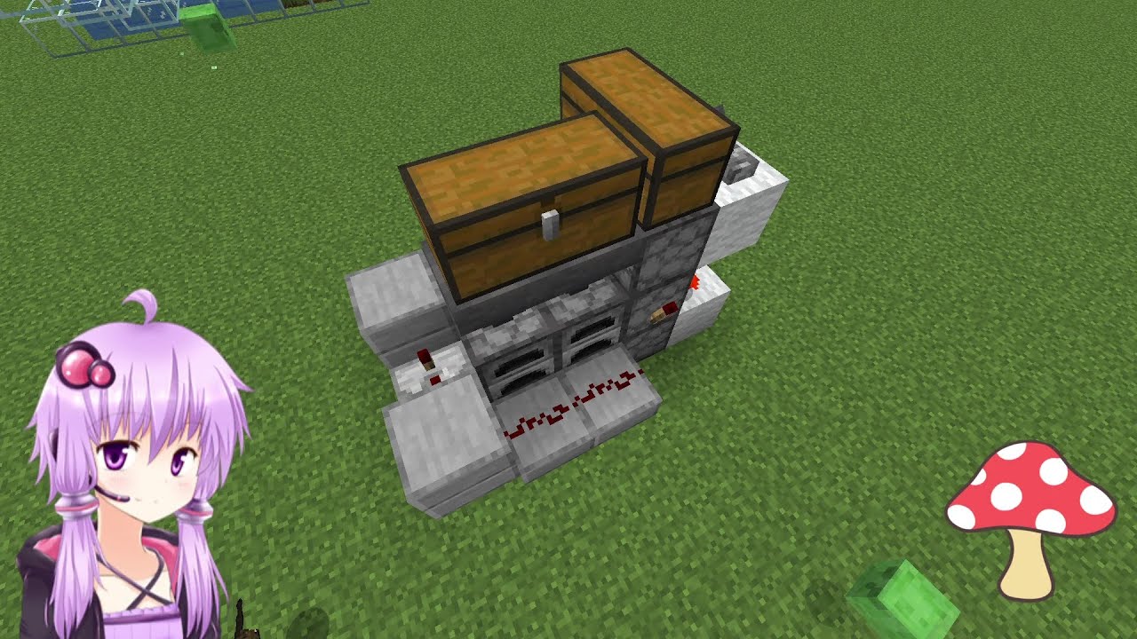 【Minecraft】30分でマインクラフト part25　～自動精錬～　【voiceroid実況】【ゆっくり実況】