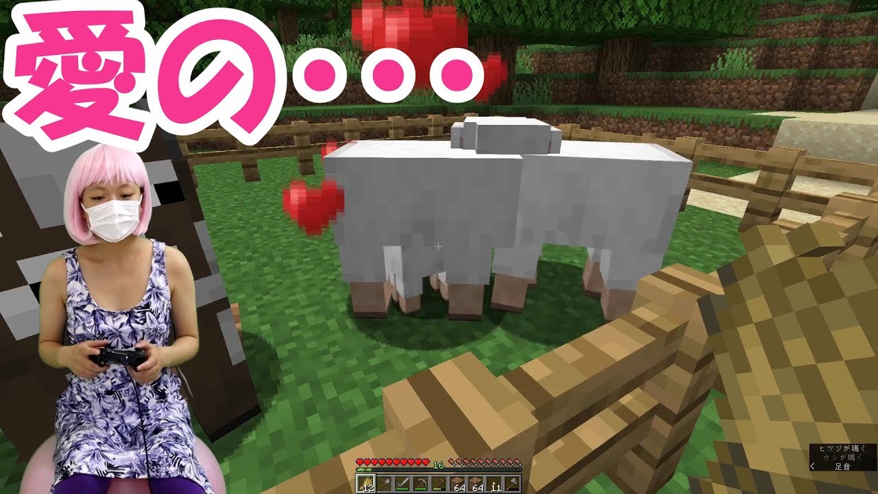 【恐怖と愛】初心者ももみのマインクラフト#5。