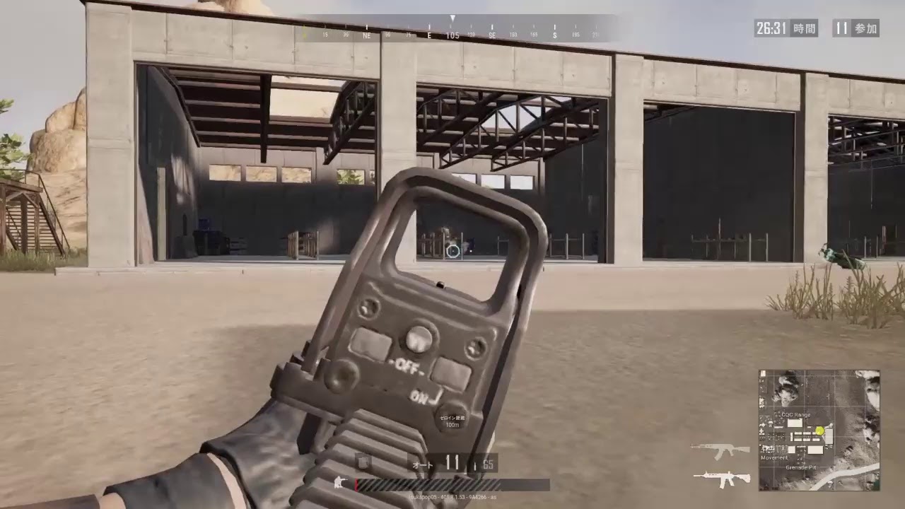 『PS4版PUBG 』実況放送。初プレイ♪