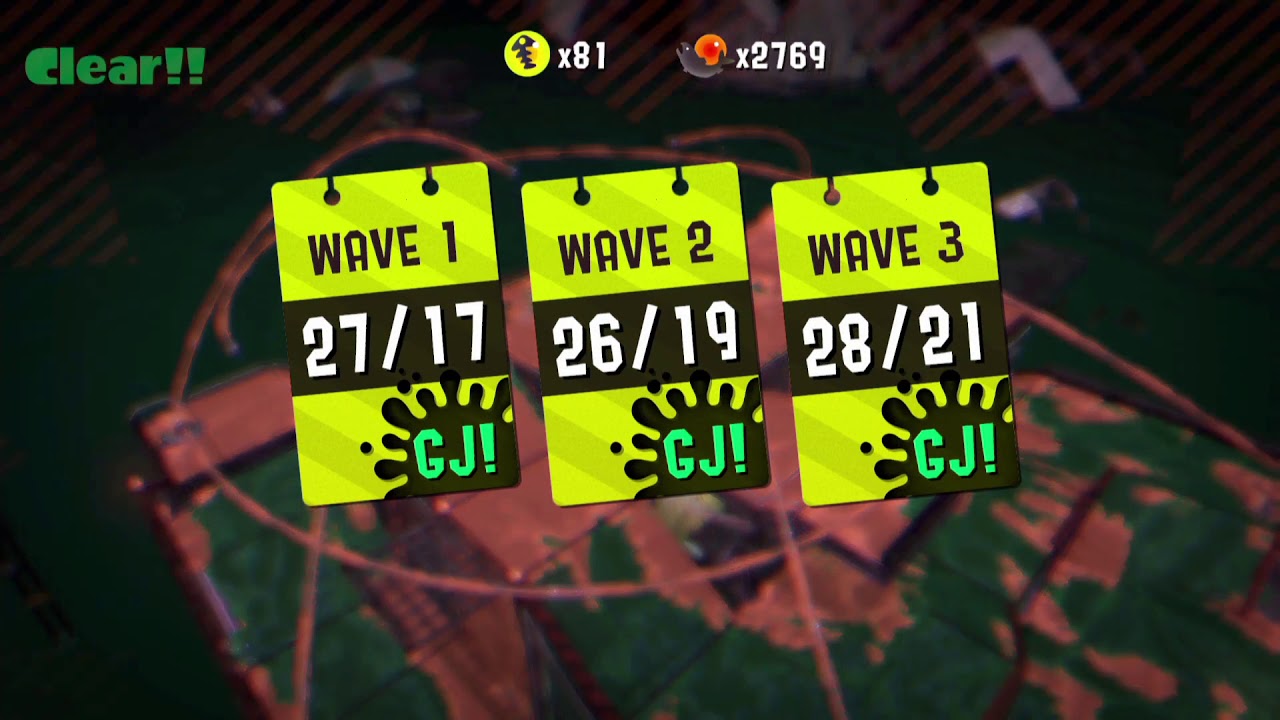 【スプラトゥーン2】定時上がりのサーモンラン 92-2