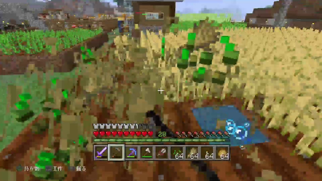 マインクラフト 羊毛カラフル職人です😳