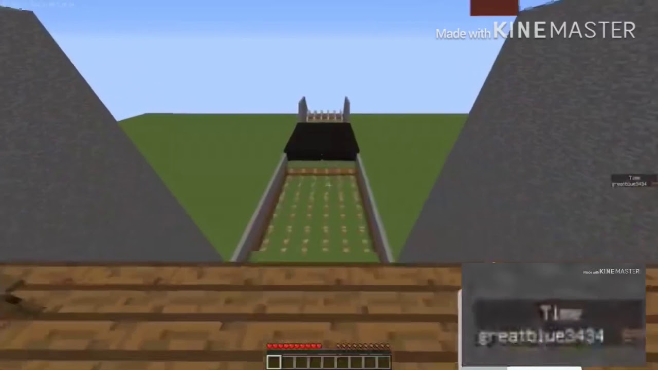 マインクラフト1000mアスレやってみた！