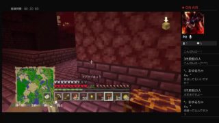 マインクラフト　PS4　マップ一枚岩盤に沈める配信(参加型)　パート7