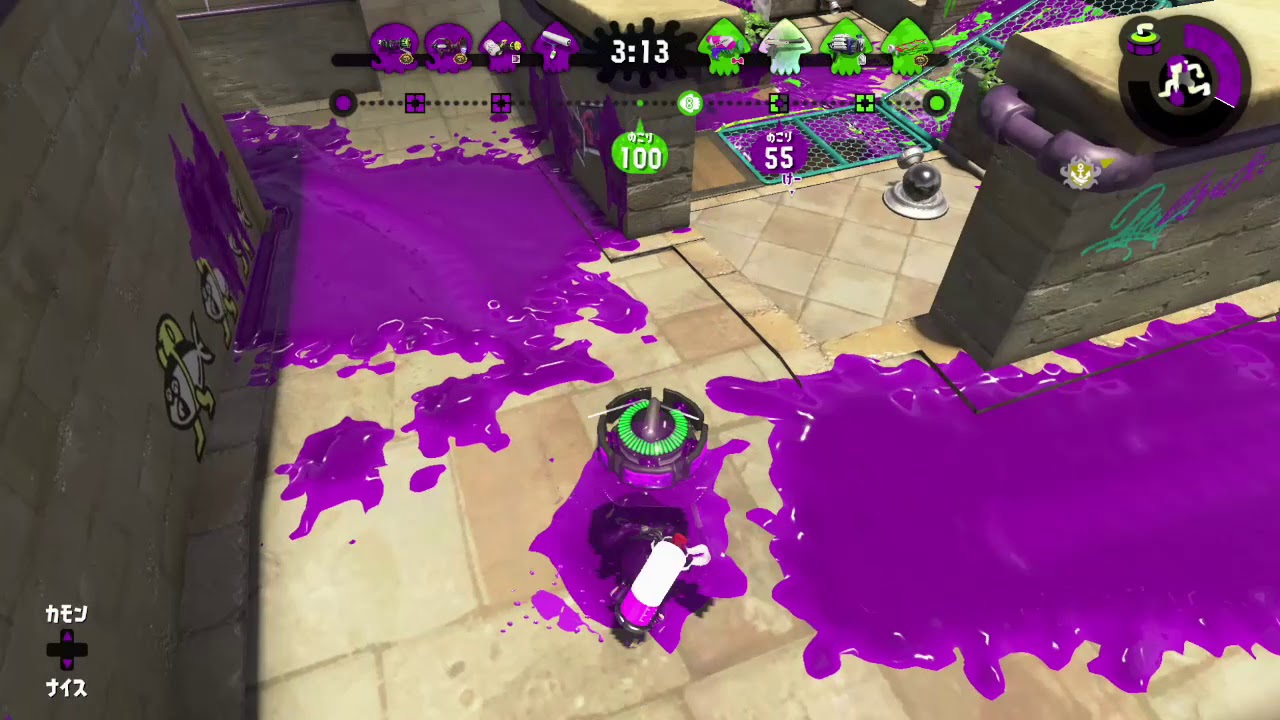 リードされても逆転すればよき【スプラトゥーン２】