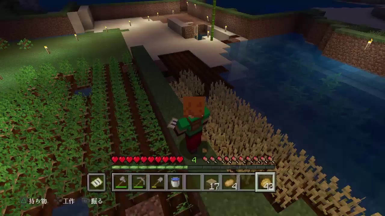 [マインクラフト]島生活　島クラ！