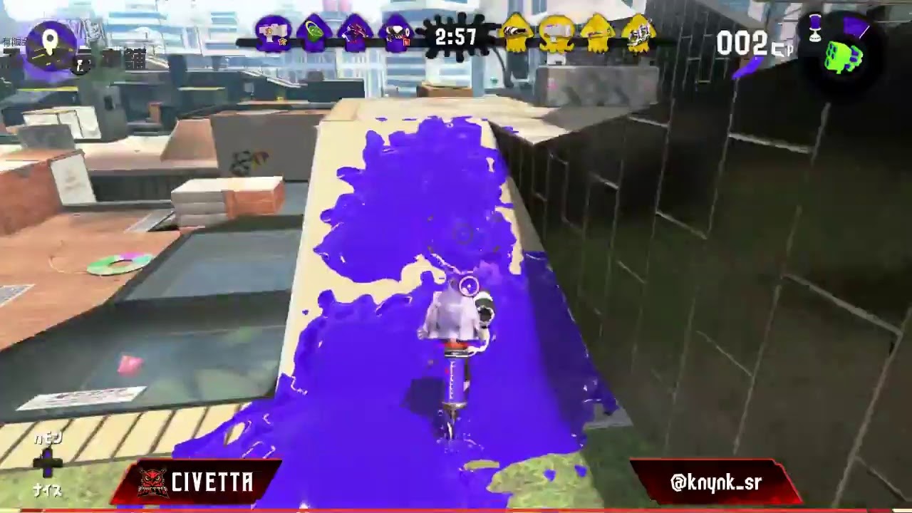 リハビリ　スプラトゥーン2