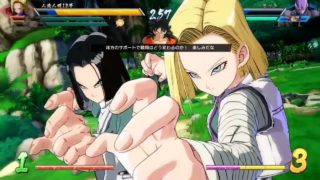 ドラゴンボール ファイターズ １８号の上手すぎる立ち回り １７号とベジータの同時出しは無理げー