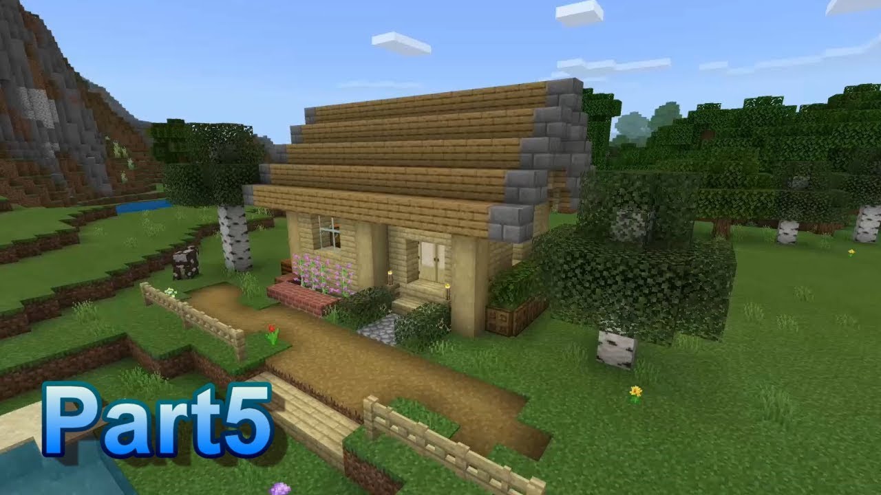 新たな土地と民家 【マインクラフト】【実況】