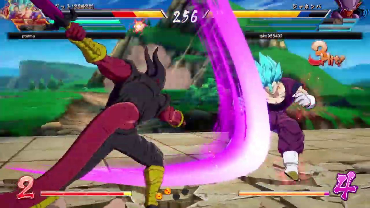 ドラゴンボール ファイターズ　ジャネンバ　悟空GTトッププレイヤーも使いにくそう…