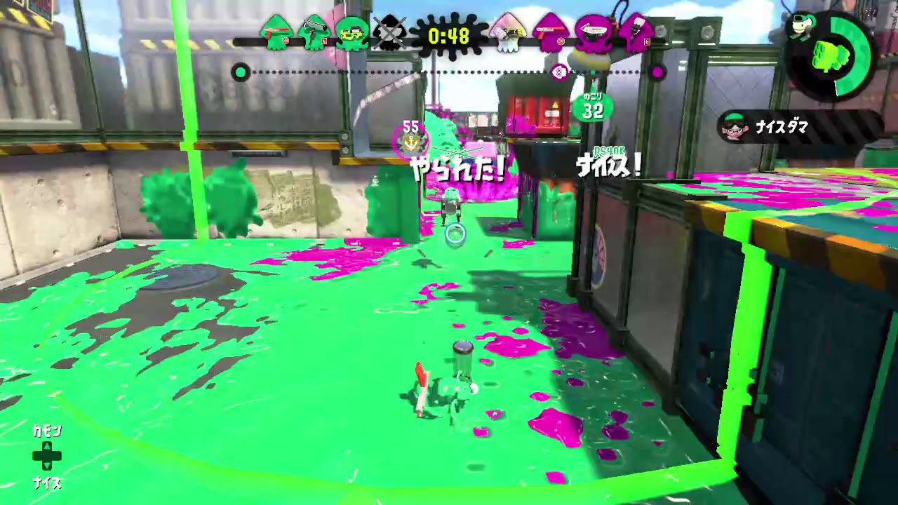 #ガチホコ #スプラトゥーン2 #NintendoSwitch #ノックアウト #カウントリード #Splatoon #任天堂