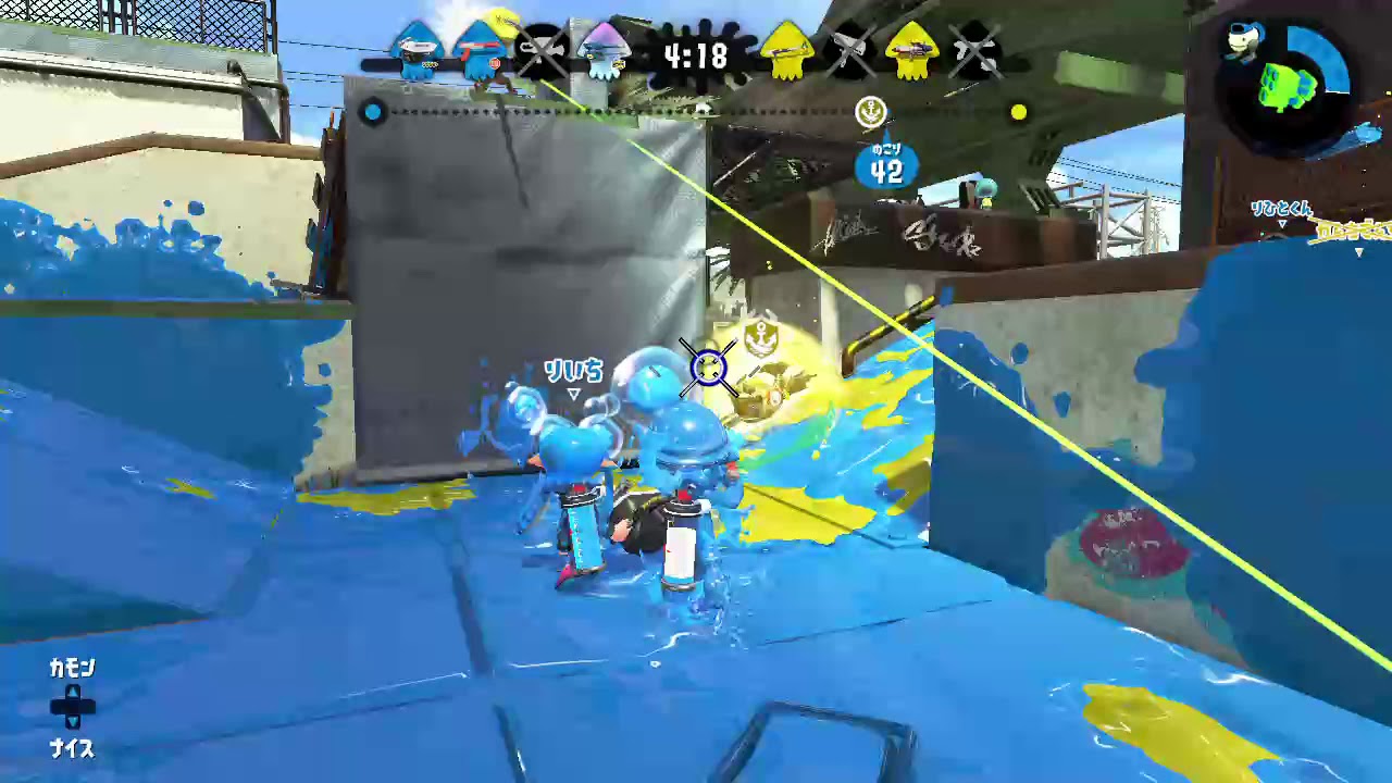 #ガチホコ #スプラトゥーン2 #NintendoSwitch #ノックアウト #カウントリード #Splatoon #任天堂