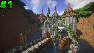 【マインクラフト】廻らぬ水車と嵐の古城#1【脱出マップ】