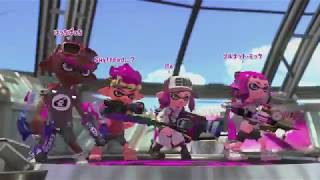 スプラトゥーン２  ガチヤグラ　ウデマエX　スパッタリーヒュー