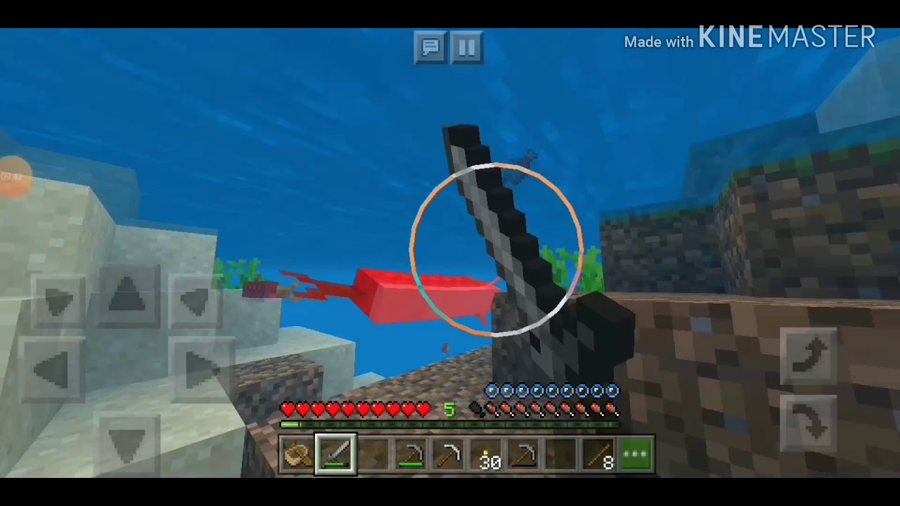 マインクラフトPEサバイバル3回目