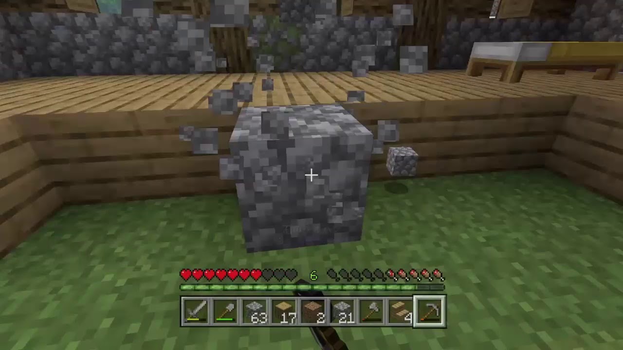 マインクラフト　のんびりしていく